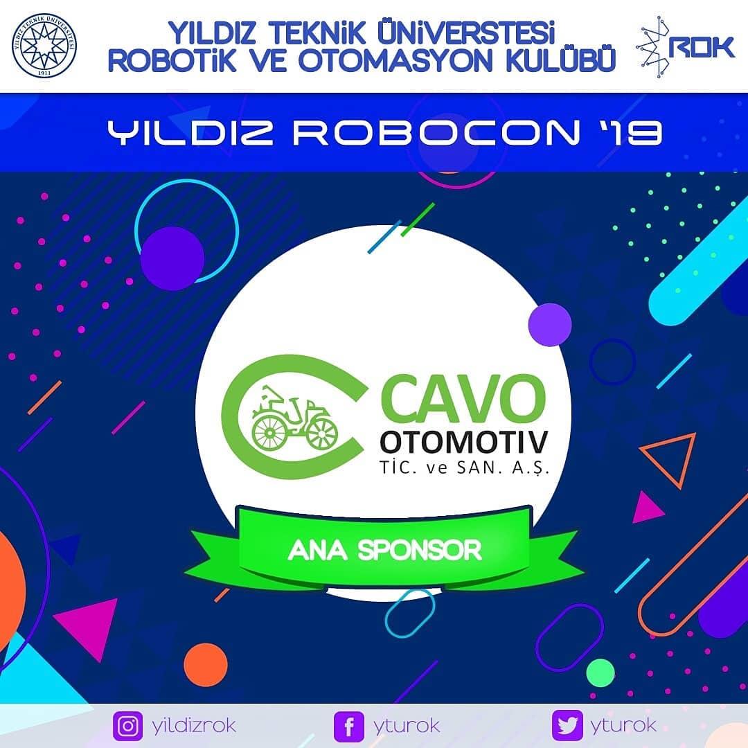 Yıldız Teknik Üniversitesi Robotik ve Otomasyon Kulübü Ana Sponsor